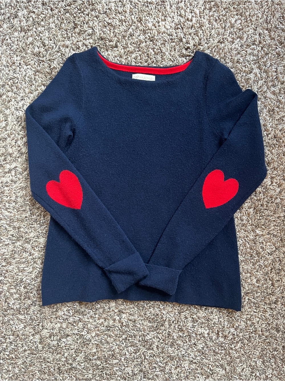 Cynthia Rowley Navy Women's Crewneck Sweater XS